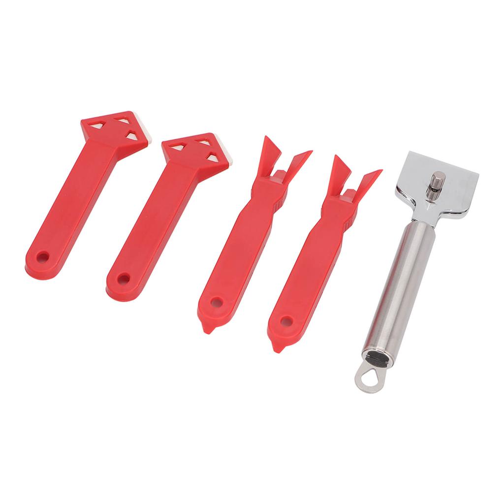 5 Stück Dichtwerkzeug Dichtmittel Fugenmasse Entferner Schaber Set Kit für Reparatur Reinigung