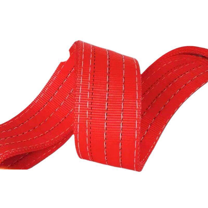 Durable Polyester Lifting Sling: 3, 5, 10 Ton Capacity Tow & Crane Strap