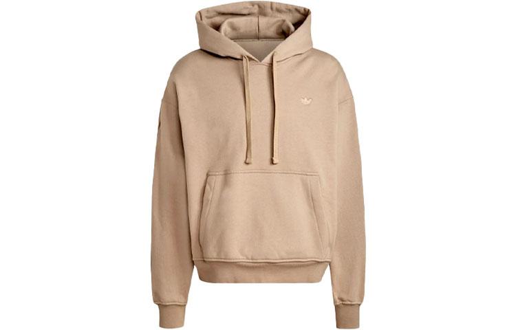 Adidas Originals Sweatshirts Men s Brown Hooded Moderate Regular H33452 M