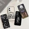 Occult Witchcraft Moon Gothic Witch Case For OPPO Reno 8T 4 5 6 8 7 Lite 4Z 5Z 10 Pro OPPO Find X2 X5 Lite X3 Neo X6 Pro Cover