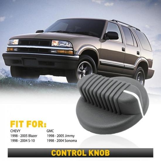 For 98-04 BLAZER GMC JIMMY S10 HEATER AC CLIMATE CONTROL SWITCH KNOB 99 00 EXV