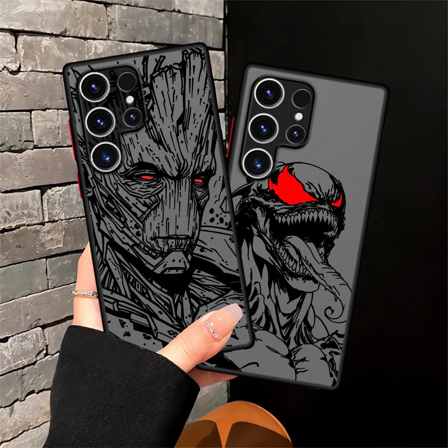 Case for Samsung Galaxy S21 S24 Plus Note 20 Ultra 10+ S25 Ultra S23 FE S22 S26 S20 FE Funda Back Phone Cover Marvel Deadpool