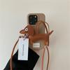 Cute Puppy Back Clip Phone Lanyard PU Leather Phone Crossbody Strap  Girl Gifts