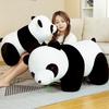 Realistic Panda Baby Doll Huggable Lifelike Plush Toy Stress Relief Security-enhancing Calming Effect Panda Toy