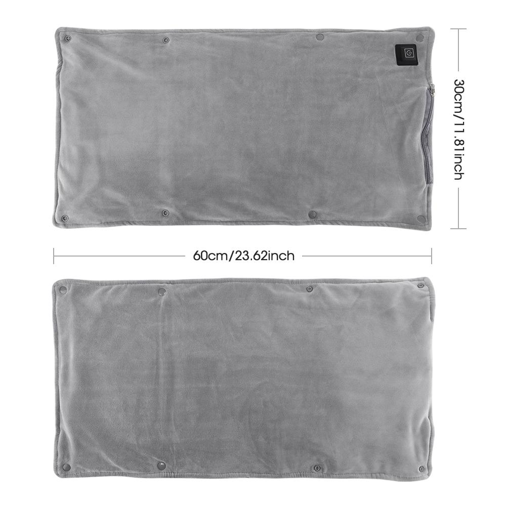 Graphen USB Smart Thermostat Heizkissen Büro Haushalt Wärmend Multifunktionales Elektrisches Heizkissen für Bauch Rücken Taille