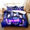 Personality Babymetal Band Printed Bedding Set New Soft Skin Friendly Duvet Cover Pillowcase Comfortable Bedroom Bed Linens Home