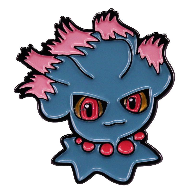 Japanese Anime Game Pokemon Briefcase Badges Soft Enamel Pin Men Badges Lapel Pins for Backpack Brooches On Clothes Accessories