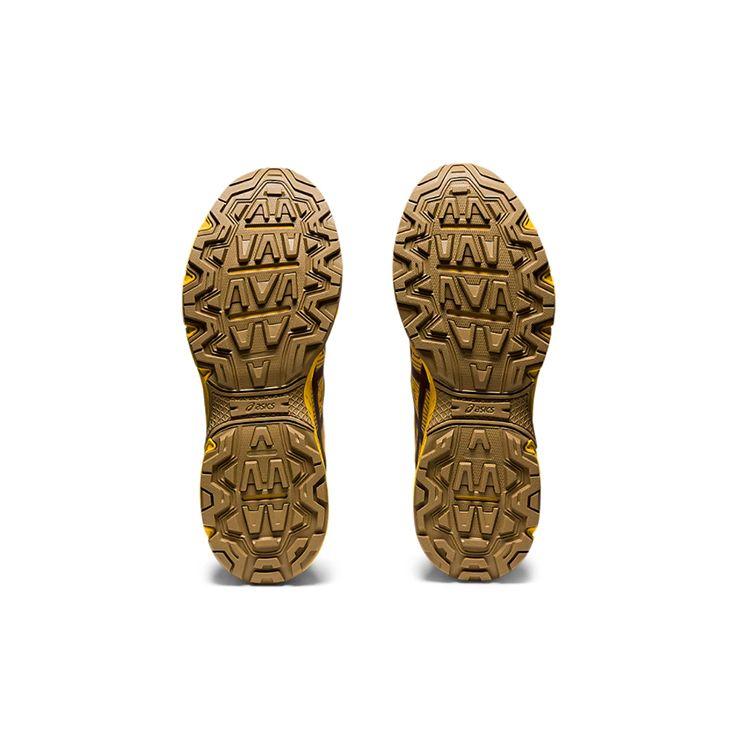 Kiko Kostadinov X ASICS HN1-S Gel Venture 7 Yellow Unisex Sneakers Ox-Brown 1201A195-750