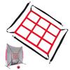Baseball & Softball Practice Hitting & Pitching Net Light Weight Portable For All Skill Levels Easy Fold Up Fiberglass Frame