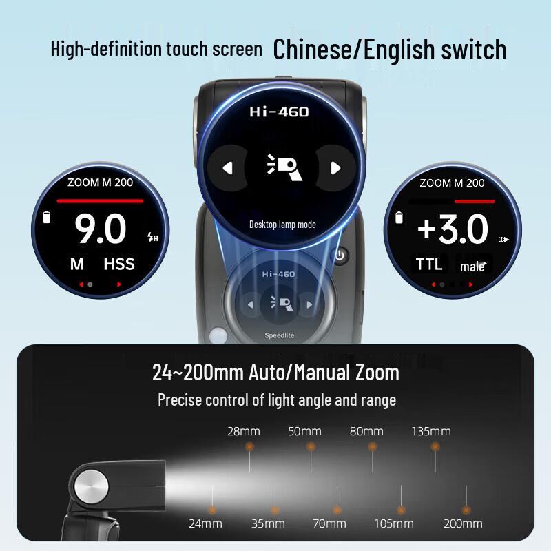 JINBEI Hi-460MAX On-Camera Flash