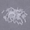 50Pcs Bead Chain Anti-Lost Cover Pendant Acrylic Card Chain Falling Off Key Ring Protective Cover To Prevent Falling Bead Chain