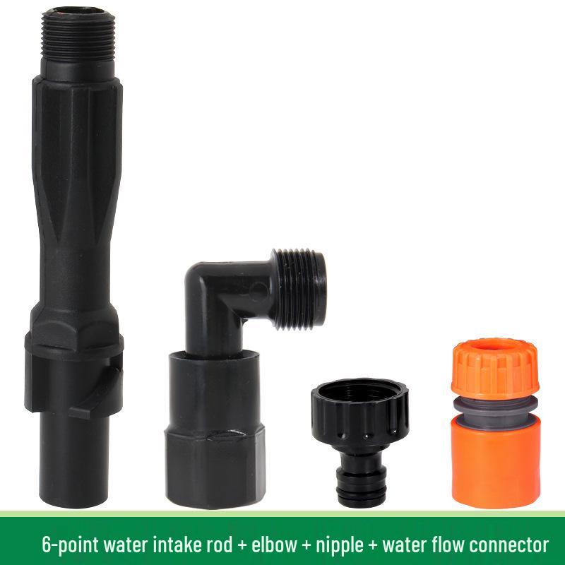 6-Punkt 1-Zoll Schnellwasserablass-Verbinder und Rasenventil für Begrünung und Autowäsche