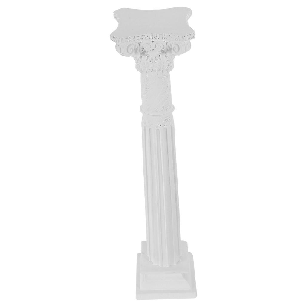 European Roman Column Decorative Pillar Statue Mini Ornament Wedding Photo Shoot Photography Prop Home Desktop Decor