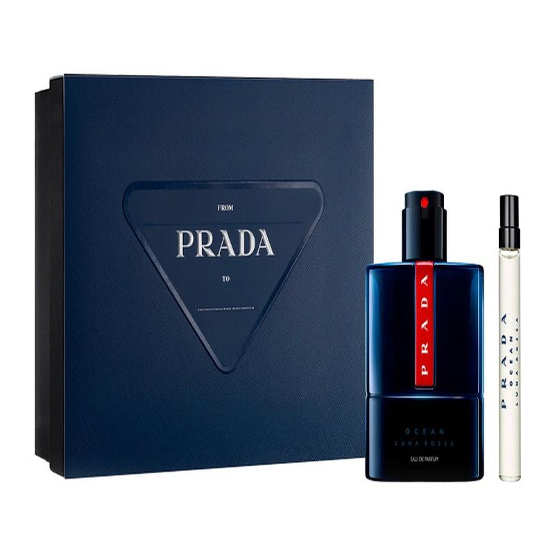 Prada Red Moon Ocean Perfume Portable Spray Men s Perfume Set Perfume EDP Men s Long Lasting 100ml+10ml/100ml+10ml*2 красный
