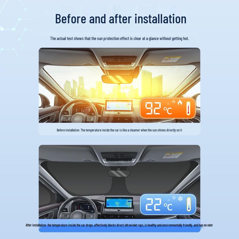 Compatible with 25 Nissan Models: Qashqai Honor Edition Window Sun Shade for Heat Insulation & Privacy During Camping.