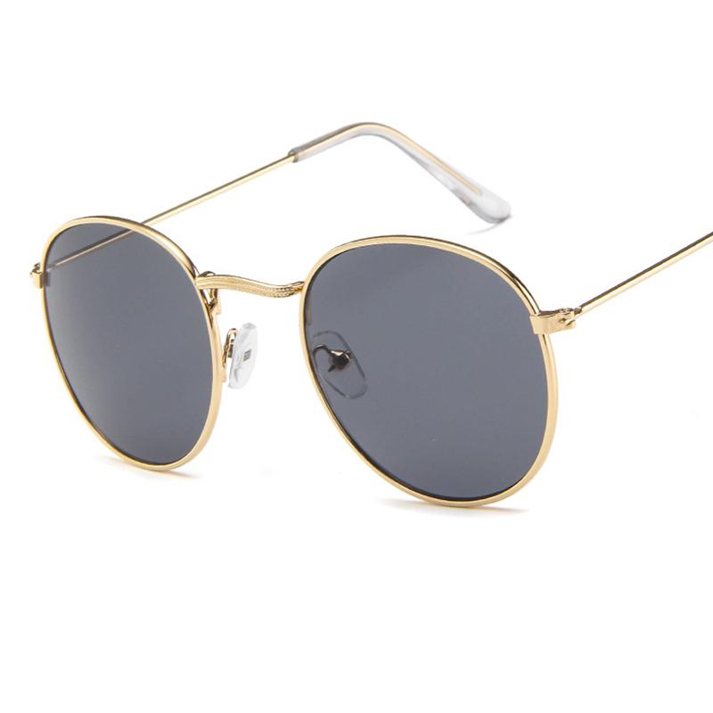 Oversized Round Fashion Sunglasses Men Womens Vintage Retro Mirror Glasses Hot