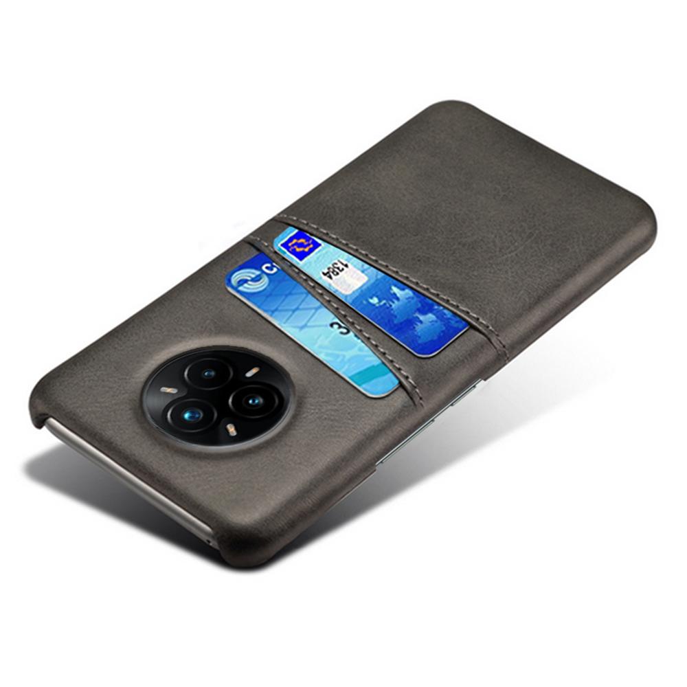 For Realme 14 Pro+ 5G Case Dual Card Slots PU Leather + Hard PC Phone Cover