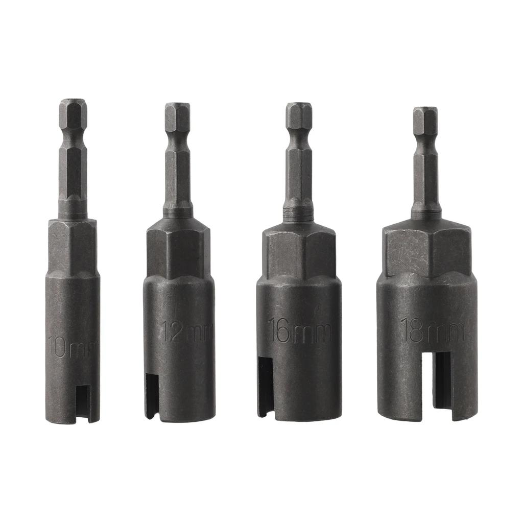 Electric Screwdriver Tool Butterfly Bolt Socket 4-piece Socket Set High Strength Durability For Electric Drill