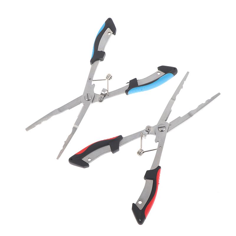 Multi-Functional Fish Pliers Ergonomics Anti-Slip Cut Fishing Line Fishing Tied Hooks Pliers Outdoor Tools Line Cutter
