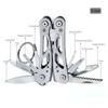 14 In 1 Multifunctional Outdoor Folding Pliers Convenient Wilderness Survival Tool Suitable for Outdoor Survival Camping Hunting