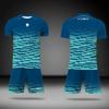 Fashion Unisex 3d Print Jersey Set Outdoor Tennis T-Shirt+Pocket Shorts 2 Piece Outfits Lightweight Quick Dry Men's Tracksuit Sportswear