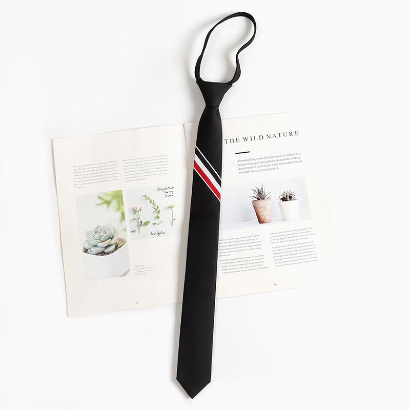 Papion JK Black Tie pentru femei și bărbați, stil academic, accesorii pentru cămașă