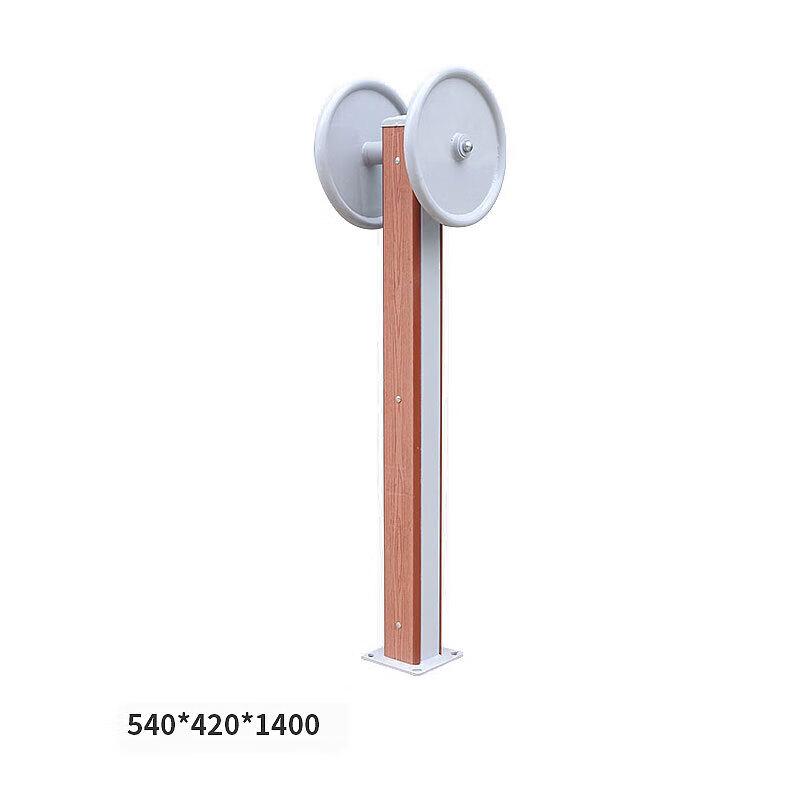 Plastic Steel Wood Outdoor Fitness Set