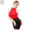 High Elastic Crotchless Swimsuit Bodycon Mini Skirt Lingerie Set