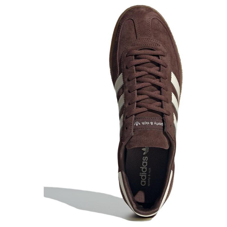 Sporty & Rich x adidas Handball Spezial Auburn Gum Unisex Sneakers Bruin Core-White IH2612
