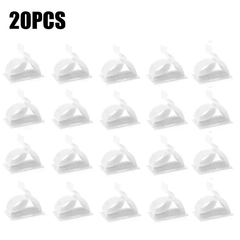 Universele Verstelbare Multifunctionele Zelfklevende Kabelklemmen Draadklemmen Snoerhouders Bureau Kabelmanagement Thuiskantoor Auto