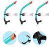 Semi-Dry Top Front Snorkel Silicone Mouthpiece Snorkeling Snorkel Swimming Snorkel  Adult Youth Kid