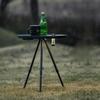 1 Stück Outdoor Kleiner Runder Tisch Camping Klapptisch Tragbarer Verstellbarer Leichter Tisch Angeln Zuhause Campingausrüstung