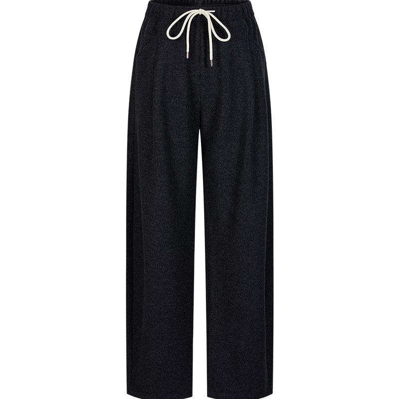 

JUZUI ANNACOL Women s Relaxed Wide-Leg Casual Trousers L