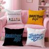 Pop Backstreet Boys Cushion Cover Cushion Cover Set 4Pcs 50X50 45X45 40X40 Pillowcase Decorative Sofa Home Decor