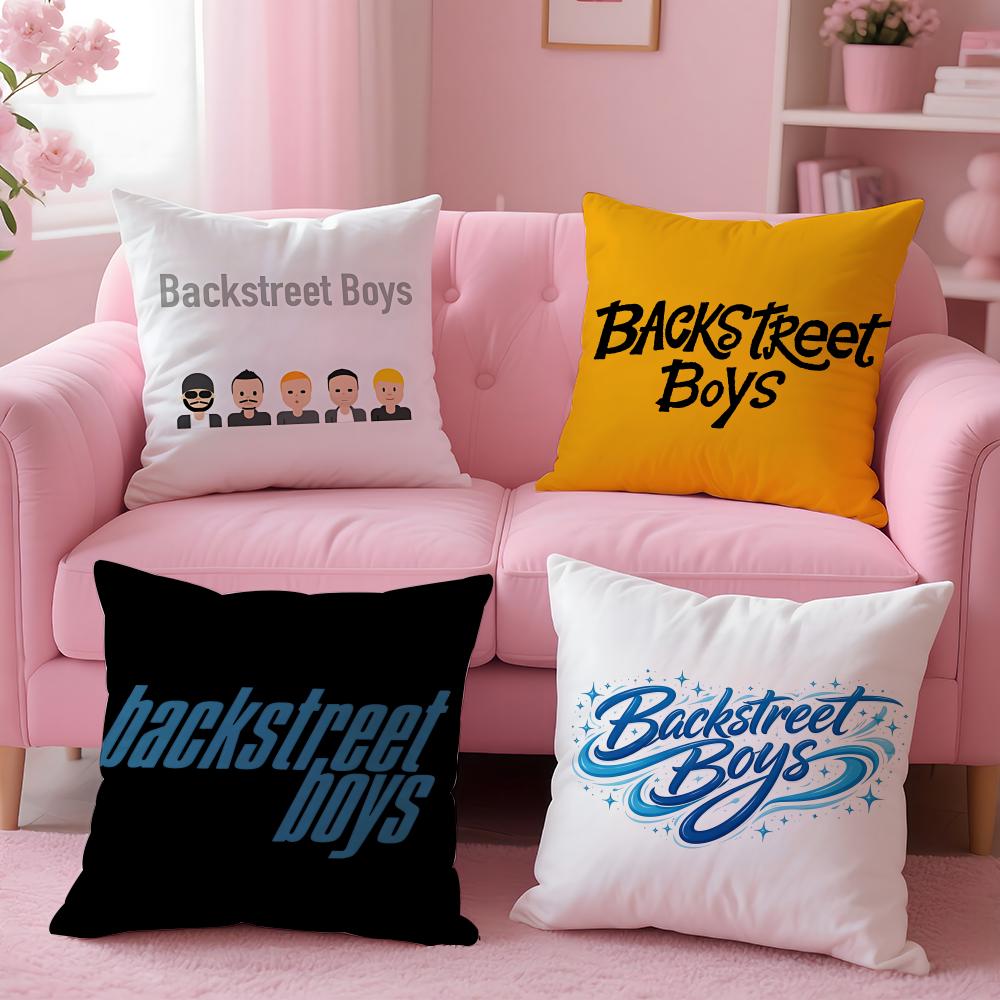 Pop Backstreet Boys Cushion Cover Cushion Cover Set 4Pcs 50X50 45X45 40X40 Pillowcase Decorative Sofa Home Decor