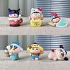 "Crayon Shin-chan Series: My Melody, Kuro, Cinnamon Dog, and Pudding Car Ornaments"