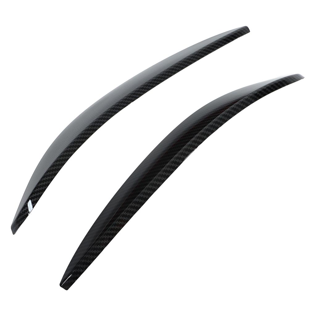2pcs Headlight Eyebrow Left Right ABS Replacement for   Smart 453 Fortwo Forfour 2015‑2020