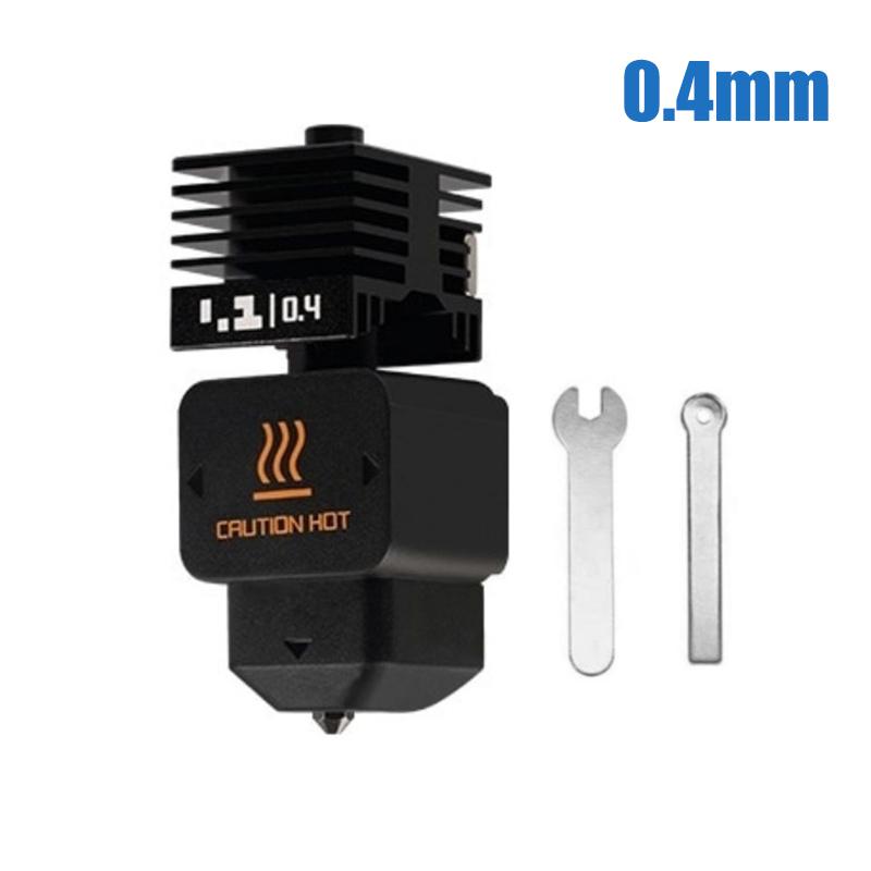 For Bambu Lab H2D End Kit High Flow Hardened Steel 0.2/0.4/0.6/0.8Mm End Nozzle Replaceable Compatible Bambu A1/A1 Mini