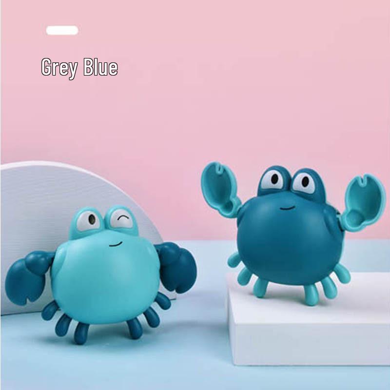 Wind-Up Baby Bath Toys - Cute Crab Swimming Fun for Bath Time
