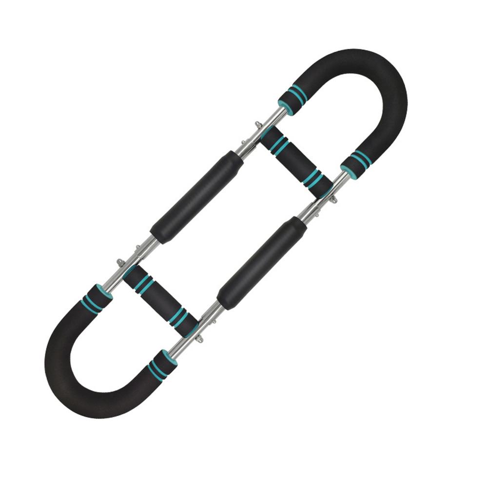 מתרגל זרועות טוויסטר, מוט אימון קפיצי מתכוונן 20 ק"ג/30 ק"ג/40 ק"ג/50 ק"ג, מחזק אימון משופר לאמות, תלת ראשי, חזה