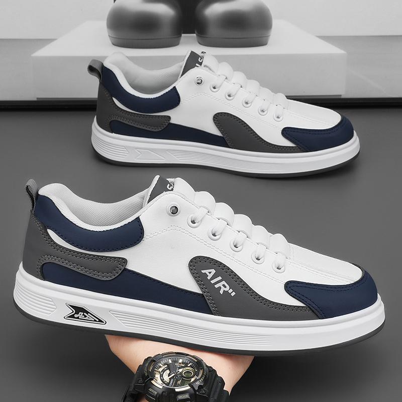 

Новая мода мужская спортивная обувь кожаная мужская повседневная обувь легкие кроссовки дышащие кроссовки для отдыха на открытом воздухе Zapatos De Hombre 39