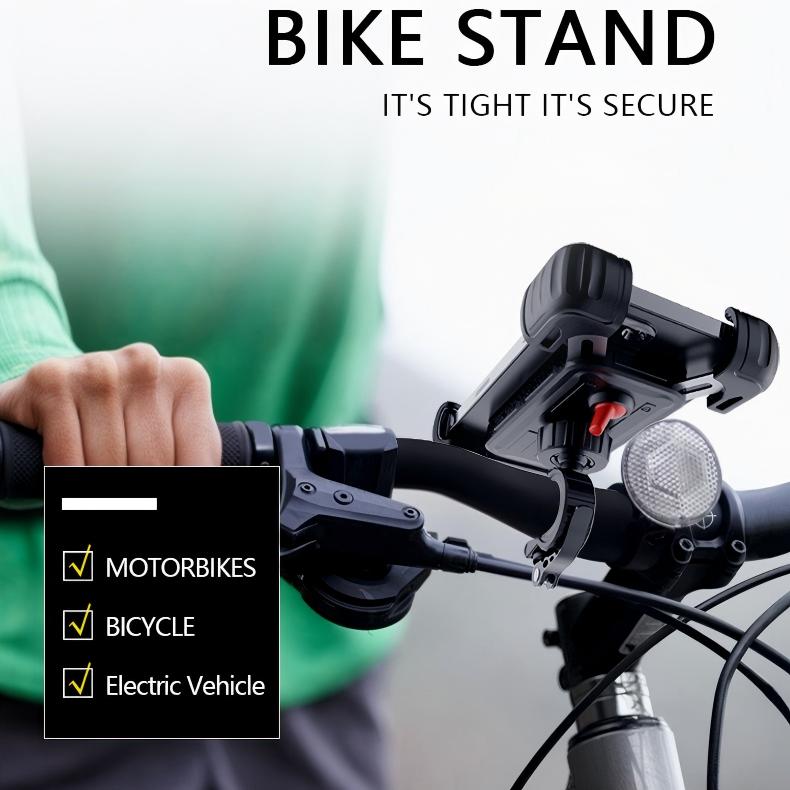 Universal Phone Holder Stand Secure Motorcycle Accessories Mobile Holder for Bike