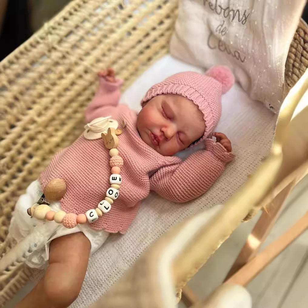 Reborn Baby Doll Lou Lou 3d Silicone Skin For Collectors And Kids