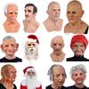 Halloween Weihnachtsmann Alter Mann Latex Maske