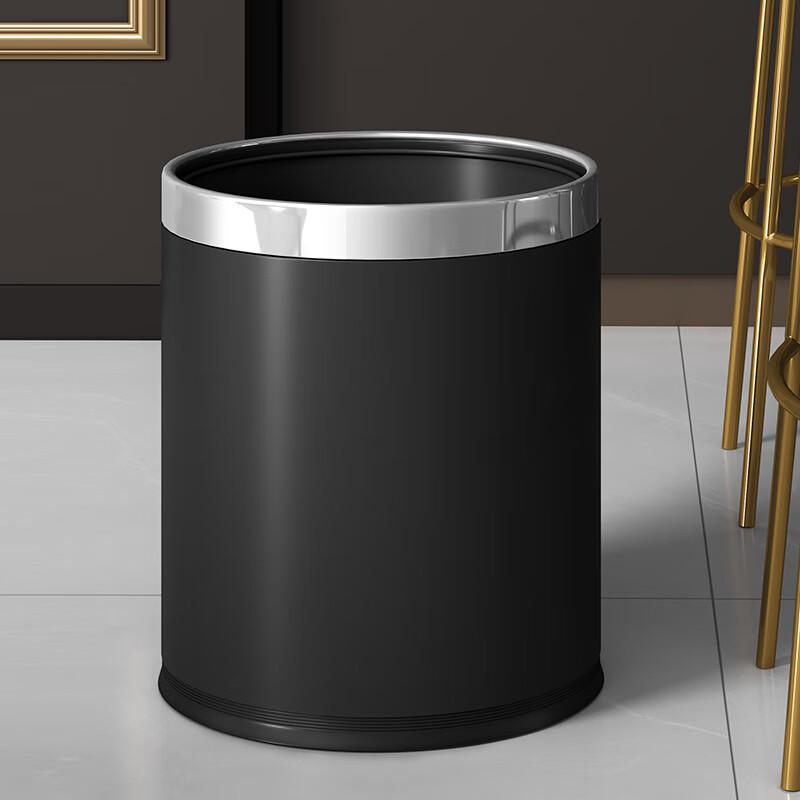 HUIHUADU 10L nerezový odpadkový koš