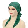 Dehnbarer Polyester Strass Beanie Kopftuch für Damen