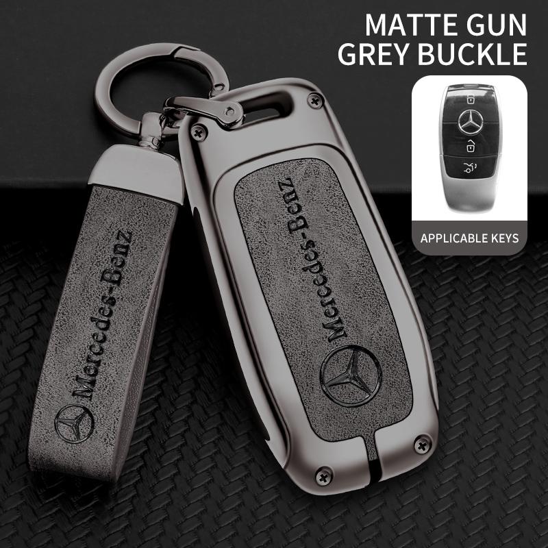 Heißer Autoaufkleber Auto TPU Zinklegierung Schlüsseletui Tasche Für Mercedes-Benz A B C E S G-Klasse CLA CLS EQA EQB EQC GLA GLB GLC GLE GLS Auto