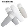 4Pcs Travel Empty Bottles Set Leakproof Silicone Shampoo Shower Gel Liquid Container