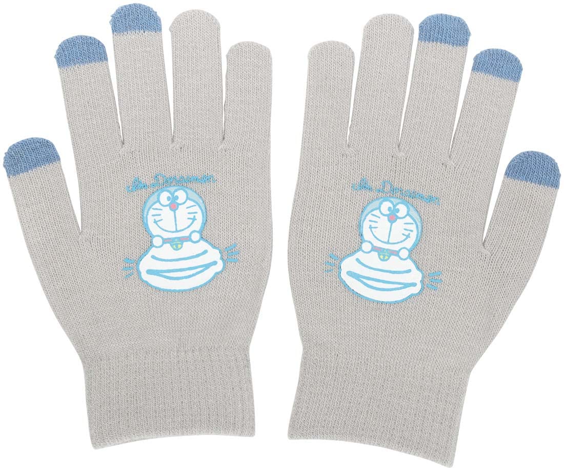 

Skater Touchscreen Adult Doraemon Non-Slip Gloves, Compatible, Women s, I m Design, GL1-A