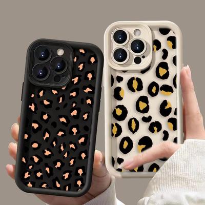 Leopard Print Pattern Phone Case For Xiaomi 15 15T 17 14 14T PRO MAX 8 11 12 12T 13 LITE 5GNE DIY Shell TPU Shockproof Cover